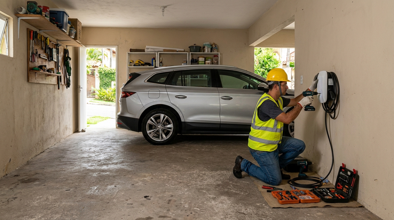Instalação em Garagem ou Condomínio no Morada Nova, Uberlândia‑MG